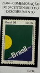 1996 - Comemorativo - C-1991 - Descobrimento do Brasil - (vide foto) - mint (12 UF).