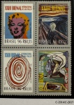 1996 - Comemorativo - Série `Bienal 1996` - Conjunto/Quadra C-2017 CJ (vide foto) - mint (96 UF).