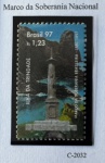 1997 - Comemorativo - Selo do B-108 - C-2032 (vide foto) - mint (25 UF).
