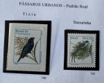 1997 - Regular - Passáros Urbanos - 2 selos - nº 740 a 741 - mint (3,1 UF).