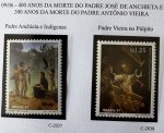1997 - Comemorativo - C-2037/C-2038 - Padre Anchieta - (vide foto) - mint (14 UF).