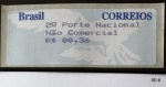 1997 - Selo Etiqueta Autômato - Pomba Branca - SE-08 - mint (60 UF).