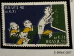 1998 - Comemorativo - Série Educação - Se-tenant, C-2077 ST (vide foto) - mint (6 UF).