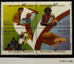 1998 - Comemorativo - Trabalho Voluntário - Conjunto, C-2084 CJ (vide foto) - mint (10 UF).
