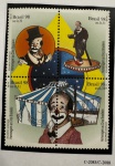 1998 - Comemorativo - Circo Brasileiro - Conjunto, C-2088 CJ (vide foto) - mint (10 UF).