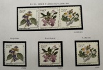 1998 - Comemorativo - Flores Cerrado - C2170 a C2172 + Conjunto, C2172 CJ (vide foto) - mint (15 UF).