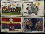 2000 - Comemorativo, Selando o Futuro - Conjunto/Quadra C2241 CJ (vide foto), mint (48 UF).