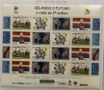2000 - Comemorativo, Selando o Futuro - Folha Completa, C-2238/C2241 (vide foto), mint (200 UF).