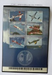 2002 - Bloco. Esquadrilha da Fumaça, B-124 (vide foto) - mint (18 UF).