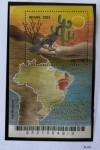 2002 - Bloco. Caatinga, B-126 (vide foto) - mint (8 UF).