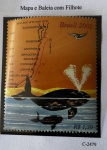 2002 - Baleia Franca, Selo do B-128, C2479 (vide foto) - mint (8 UF).