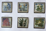 2003 - Plantas Medicinais do Cerrado, selos do B-131, C2513 a C2518 (vide foto) - mint (24 UF).