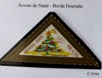 2003 - Comemorativo. Natal 2033. Selo C2544, bordas douradas (vide foto), mint (6 UF).