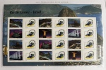 2007 - Comemorativo. Selos Personalizados. Rio de Janeiro - RJ, Folha, 12 selos + 12 vinhetas, C2702 a C2707 (vide foto), mint (360 UF).