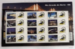 2009 - Comemorativo. Selos Personalizados. Rio Grande do Norte, Folha, 12 selos + 12 vinhetas, C2835 a C2846 (vide foto), novo (360 UF).