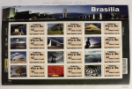 2010 - Comemorativo. Selos Personalizados. Brasília, Folha, 12 selos + 12 vinhetas, Conjunto C2951 CJ (vide foto), mint (360 UF).
