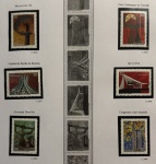 2010 - Comemorativo. Brasília - Sonho e Realidade, C2955 a C2960 (vide foto), mint (60 UF).