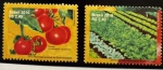 2010 - Comemorativo. Agroecologia e Agricultura Orgânica, selos dos B-159 ou B-160, C3036 e C3037 (vide foto) - mint (24 UF).