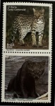 2012 - Comemorativo. Gato-Mourisco e Jaguatirica, C3218 CJ, par, posição 4 (vide foto), mint (10 UF).