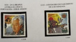 2012 - Comemorativo. 2 selos, C3228 (Jorge Amado) + C3242 (Luiz Gonzaga), mint (8 UF).