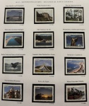 2012 - Comemorativo.Encantos de Santa Catarina, 12 selos, C3169D a C3180D, despersonalizado (vide foto), mint (360 UF).