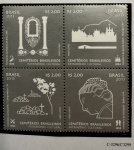 2013 - Comemorativo. Cemitérios Brasileiros. C3299 CJ (vide foto), mint (20 UF).