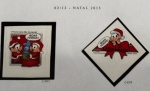 2013 - Comemorativo. Natal 2013. 2 selos, C3311 e C3312 (vide foto) - mint (10 UF).