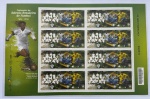 2014 - Comemorativo. Cent. da Seleção Brasileira. Folha, 24 selos, C3370 a C3372 (vide foto), mint (120 UF).