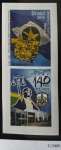 2015 - Personalizado Autoadesivo. 140 Anos do TJMT. C3409 (vide foto), mint.