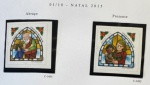 2015 - Comemorativo. Natal 2015. 2 selos, nº C3491 e C3492 - (vide foto), mint (10 UF).