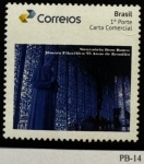 2015 - Personalizado Básico. Mostra Filatélica - 55 Anos Brasília. PB-14 (vide foto), mint.