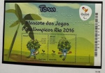 2015 - Bloco. Mascote Jogos Paralímpicos. B-188 (vide foto) - mint (24 UF).