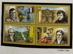 2016 - Comemorativo. R. D. Brasil-França. Conjunto C3586 CJ (vide foto), mint (20 UF).