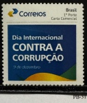 2017 - Personalizado Básico. Contra Corrupção. PB-31 (vide foto), mint.