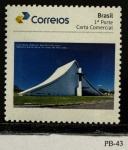 2017 - Personalizado Básico. Mostra Filatelica - 55 Anos de Brasília. PB-43 (vide foto), mint.