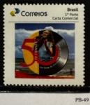 2017 - Personalizado Básico. 50 Anos Carreira Maria Bethânia. PB-49 (vide foto), mint.