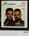 2017 - Personalizado Básico. Zéze di Camargo e Luciano. PB-51 (vide foto), mint.