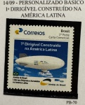 2017 - Personalizado Básico. 1º Dirigível Construído na América Latina. PB-70 (vide foto), mint.