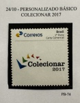 2017 - Personalizado Básico. Colecionador 2017. PB-74 (vide foto), mint.