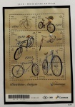 2017 - Bloco. Bicletas Antigas. B-203 (vide foto) - mint (28 UF).
