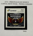2018 - Personalizado Básico. Capital Moto Week. PB-84 (vide foto), mint.