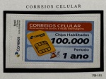 2018 - Personalizado Básico. Correios Celular. PB-101 (vide foto), mint.