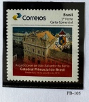 2019 - Personalizado Básico. Catedral Primacial do Brasil. PB-105 (vide foto), mint.