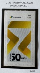 2019 - Personalizado Básico. 50 Anos da ECT. PB-112 (vide foto), mint.
