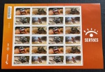 2019 - Comemorativo. Rally dos Sertões. Folha c/ 24 selos + vinheta, selos C3836 a C3839 (vide foto) - mint.