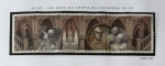 2019 - Comemorativo. 100 Anos da Cripta da Catedral da Sé - SP. Tira com 6 selos, se-tenant C3845 ST (vide foto) - mint.