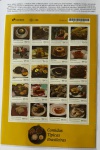 2019 - Comemorativo. Comidas Típicas Brasileiras. Folha c/ 20 selos + vinheta, C3871 CJ, com selos C3852 a C3871 (vide foto) - mint.