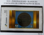 2019 - Personalizado Básico. 1º Batalhão de Comunicação Selva. PB-132 (vide foto), mint.