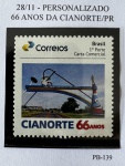 2019 - Personalizado Básico. 66 Anos de Cianorte. PB-139 (vide foto), mint.