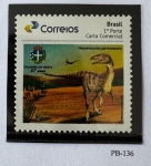 2019 - Personalizado Básico. 67 Anos de Cruzeiro do Oeste. PB-136 (vide foto), mint.